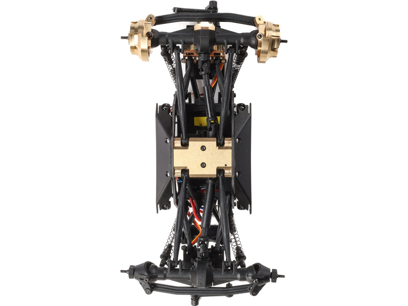 Axial deska šasi mosaz 19.5g: AX24