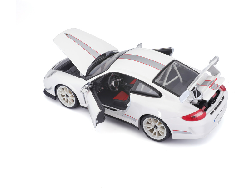 Bburago Plus Porsche 911 GT3 RS 4.0 1:18 bílá
