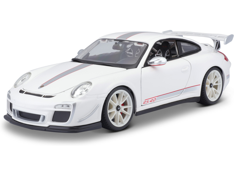 Bburago Plus Porsche 911 GT3 RS 4.0 1:18 bílá