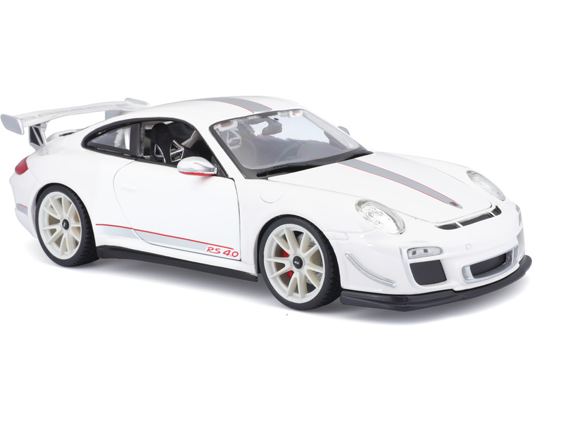 Bburago Plus Porsche 911 GT3 RS 4.0 1:18 bílá