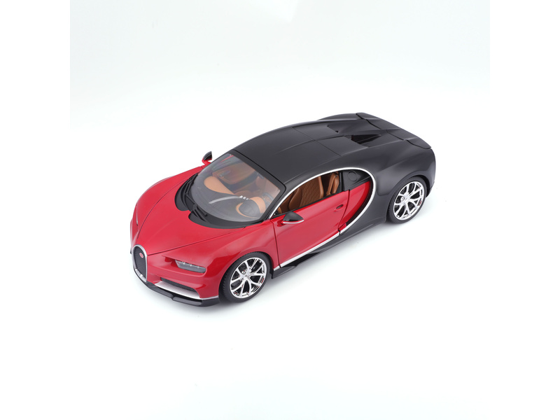 Bburago Plus Bugatti Chiron 1:18 modrá