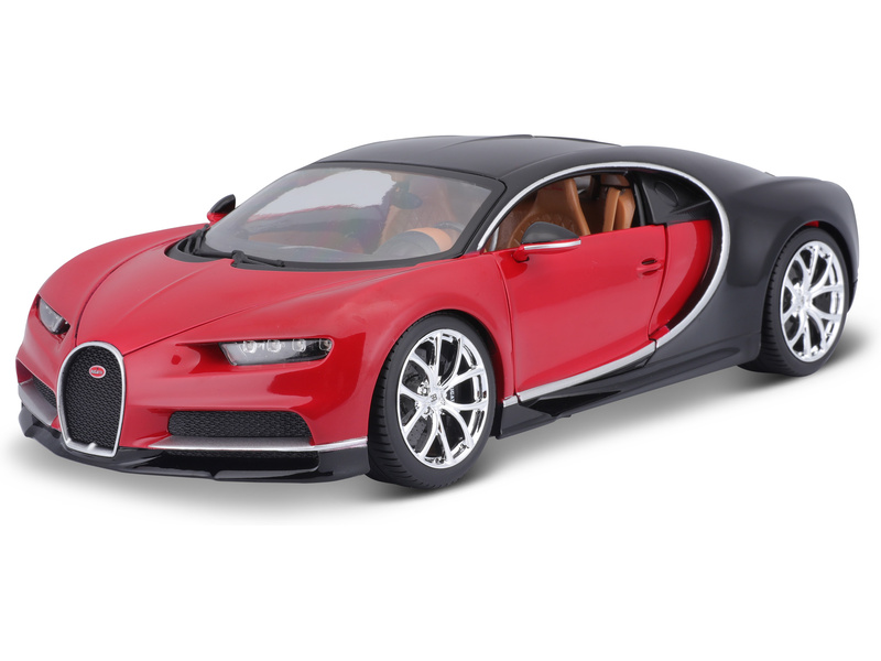 Bburago Plus Bugatti Chiron 1:18 modrá