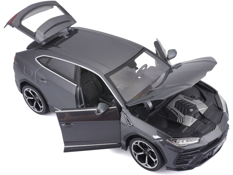 Bburago Plus Lamborghini Urus 1:18 šedá metalíza