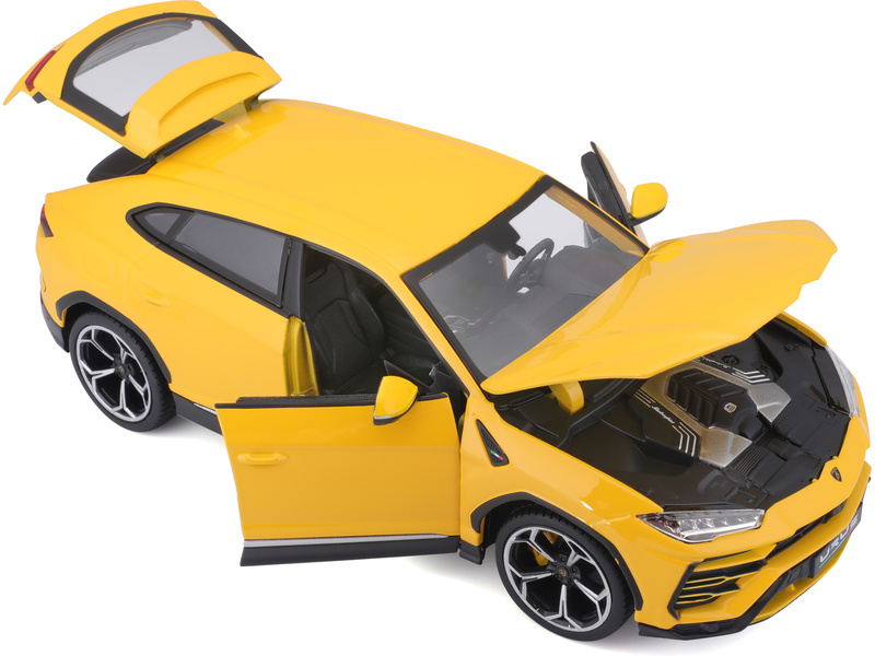 Bburago Plus Lamborghini Urus 1:18 žlutá