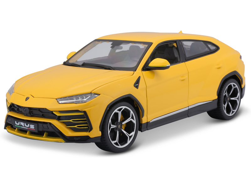 Bburago Plus Lamborghini Urus 1:18 žlutá