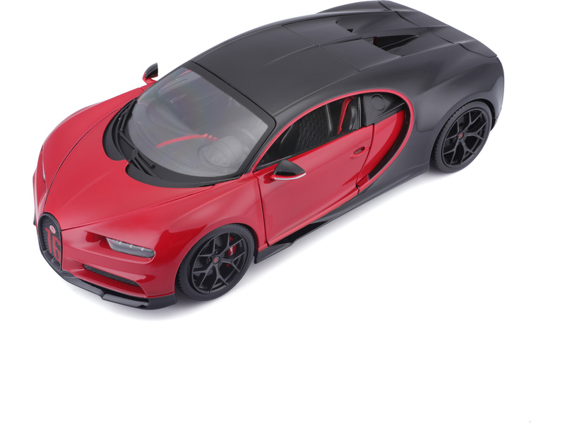 Bburago Plus Bugatti Chiron Sport 1:18 červená