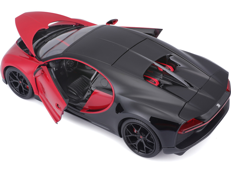 Bburago Plus Bugatti Chiron Sport 1:18 červená