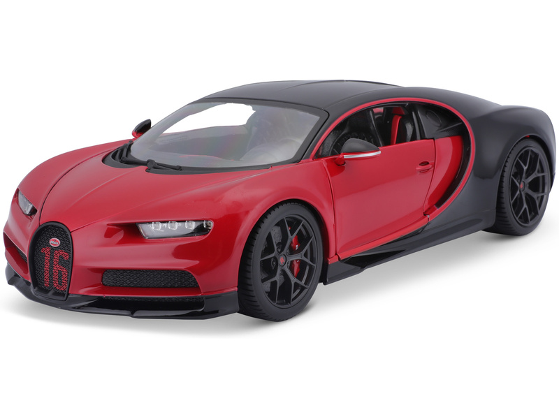 Bburago Plus Bugatti Chiron Sport 1:18 červená