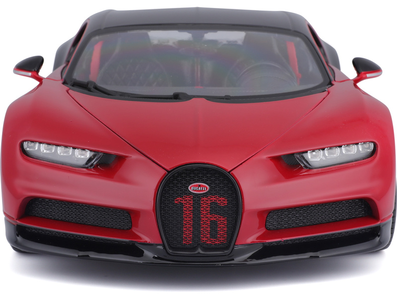 Bburago Plus Bugatti Chiron Sport 1:18 červená
