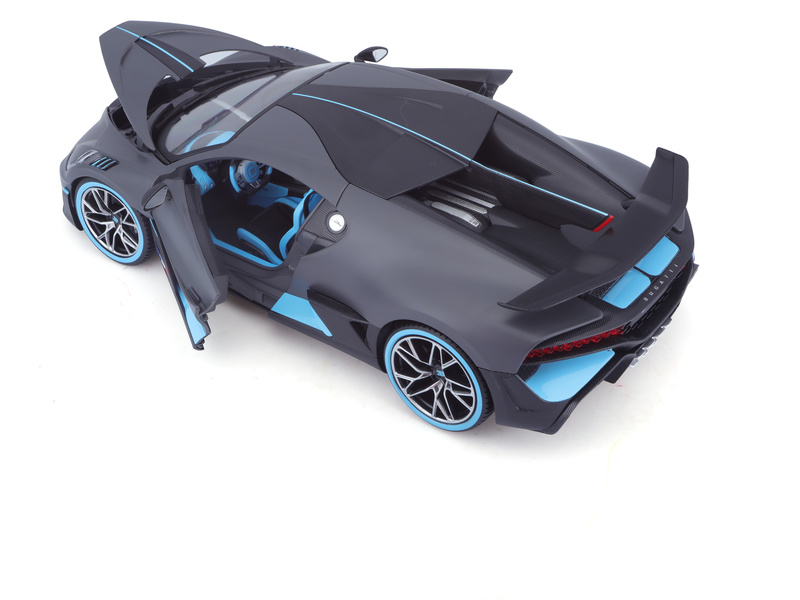 Bburago Bugatti Divo 1:18 šedá
