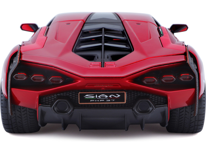 Bburago Lamborghini Sián FKP 37 1:18 červená