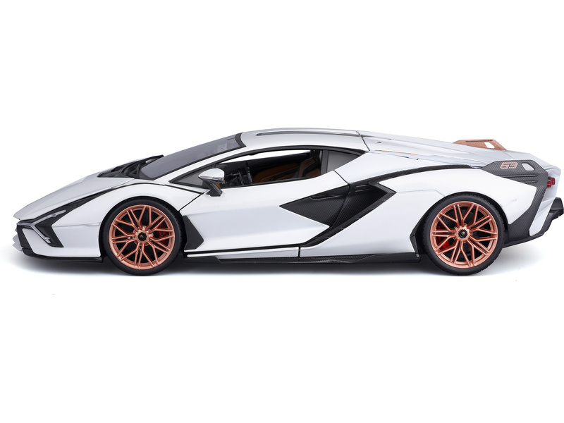 Bburago Lamborghini Sián FKP 37 1:18 bílá