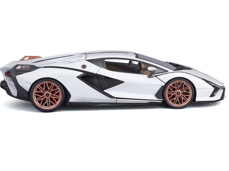 Bburago Lamborghini Sián FKP 37 1:18 bílá