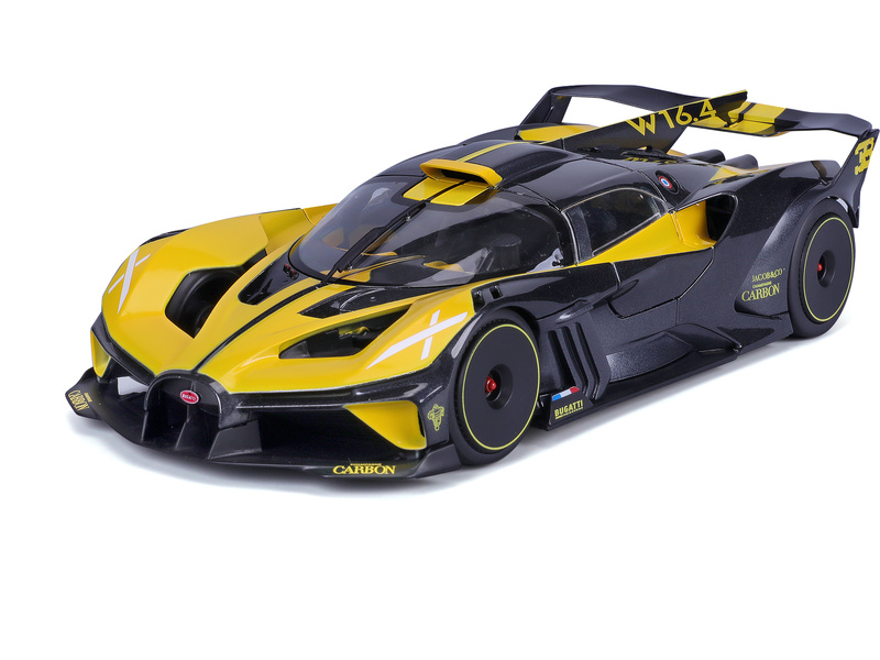 Bburago Bugatti Bolide 1:18 žlutá