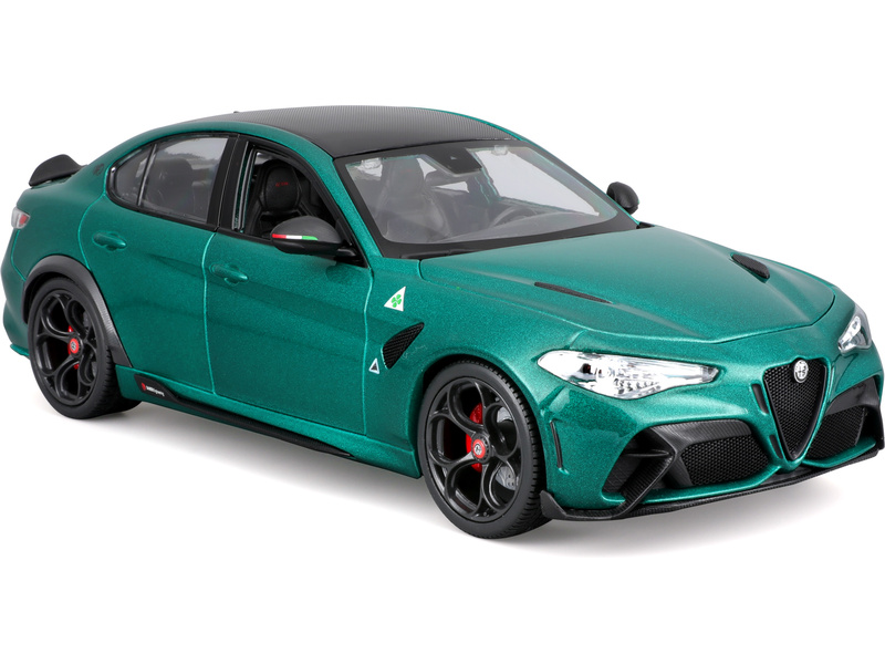Bburago Alfa Romeo Giulia GTA 1:18 zelená metalíza