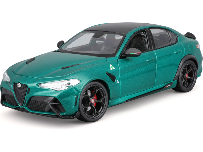 Bburago Alfa Romeo Giulia GTA 1:18 zelená metalíza