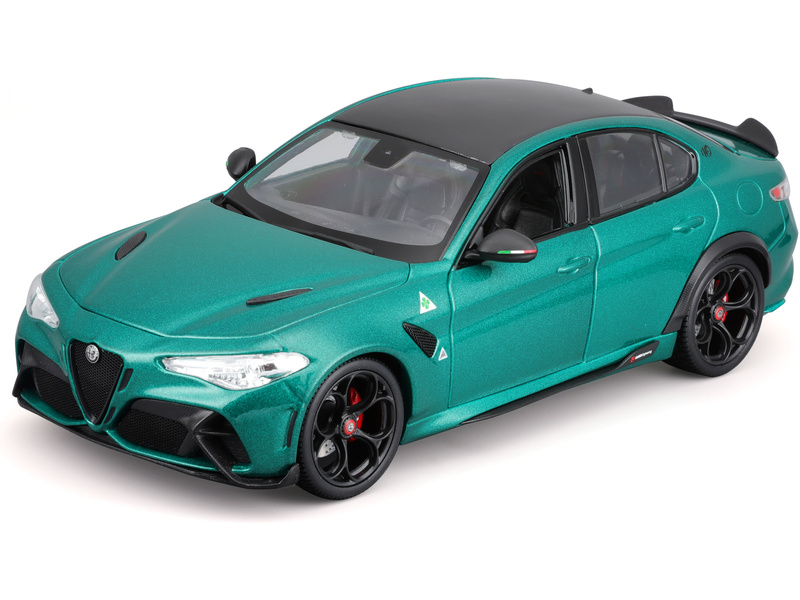 Bburago Alfa Romeo Giulia GTA 1:18 zelená metalíza