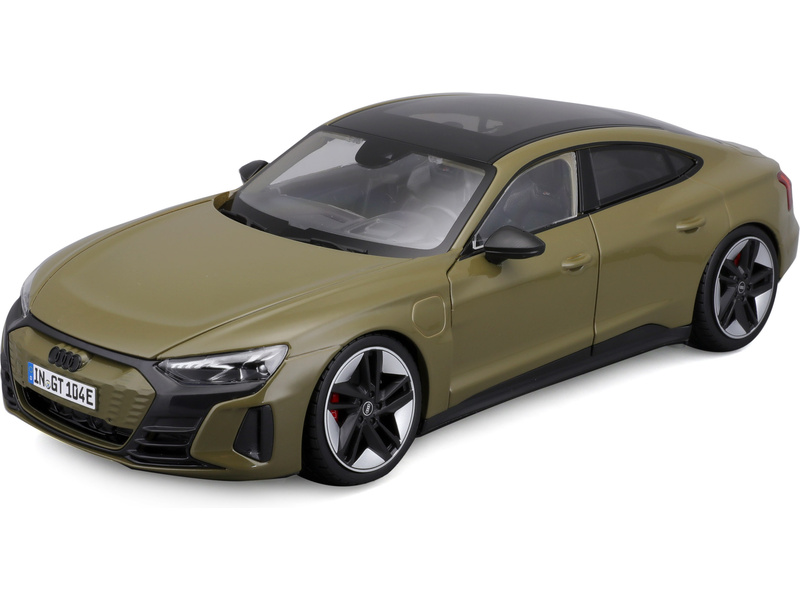 Bburago Audi RS e-tron GT 2022 1:18 olivově zelená