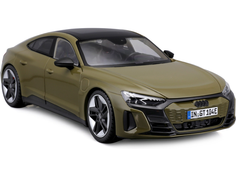 Bburago Audi RS e-tron GT 2022 1:18 olivově zelená