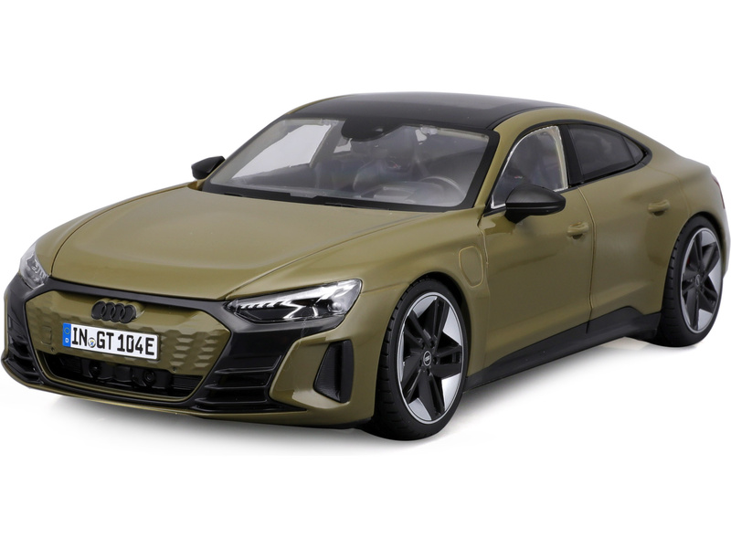 Bburago Audi RS e-tron GT 2022 1:18 olivově zelená