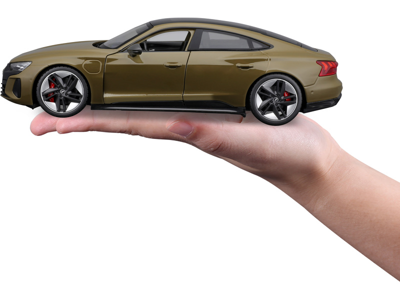 Bburago Audi RS e-tron GT 2022 1:18 olivově zelená