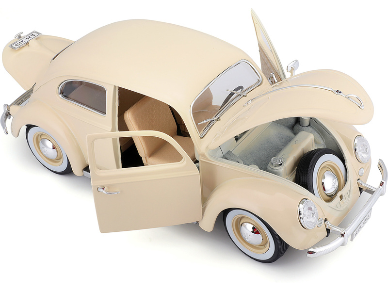Bburago Volkswagen Kafer Beetle 1955 1:18 béžová