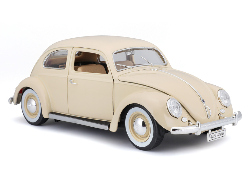 Bburago Volkswagen Kafer Beetle 1955 1:18 béžová