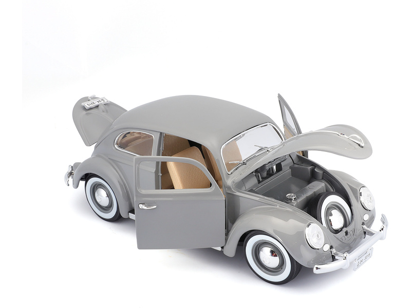 Bburago Volkswagen Käfer-Beetle 1955 1:18 šedá