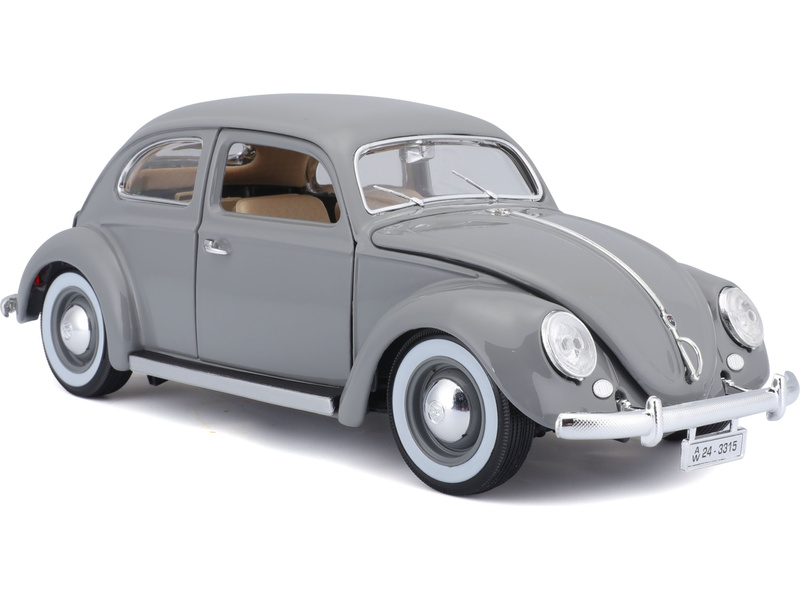 Bburago Volkswagen Käfer-Beetle 1955 1:18 šedá