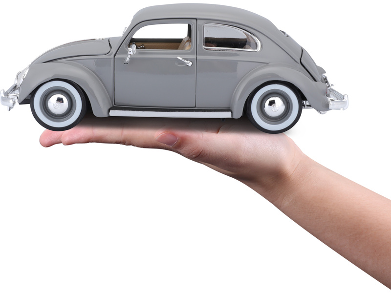 Bburago Volkswagen Käfer-Beetle 1955 1:18 šedá