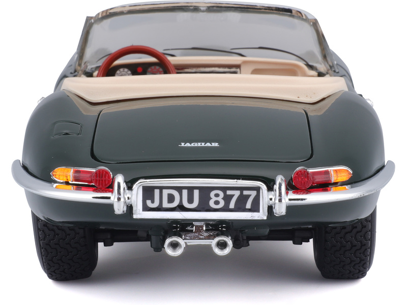 Bburago Jaguar E-type Cabriolet 1:18 zelená