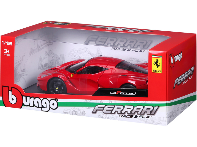 Bburago Ferrari LaFerrari 1:18 červená