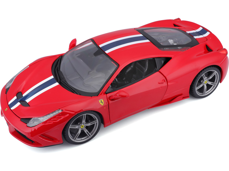 Bburago Ferrari 458 Speciale 1:18 červená