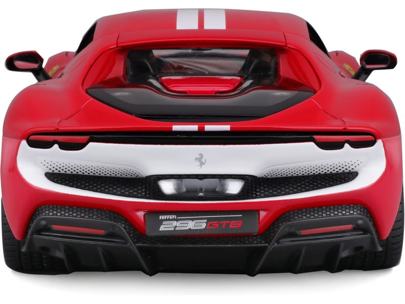 Bburago Ferrari 296 GTB Assetto Fiorano 1:18 červená