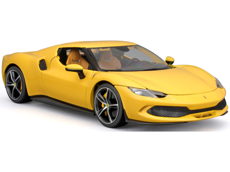 Bburago Ferrari 296 GTB 1:18 žlutá