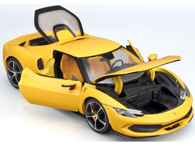 Bburago Ferrari 296 GTB 1:18 žlutá
