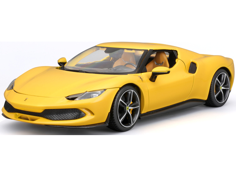 Bburago Ferrari 296 GTB 1:18 žlutá