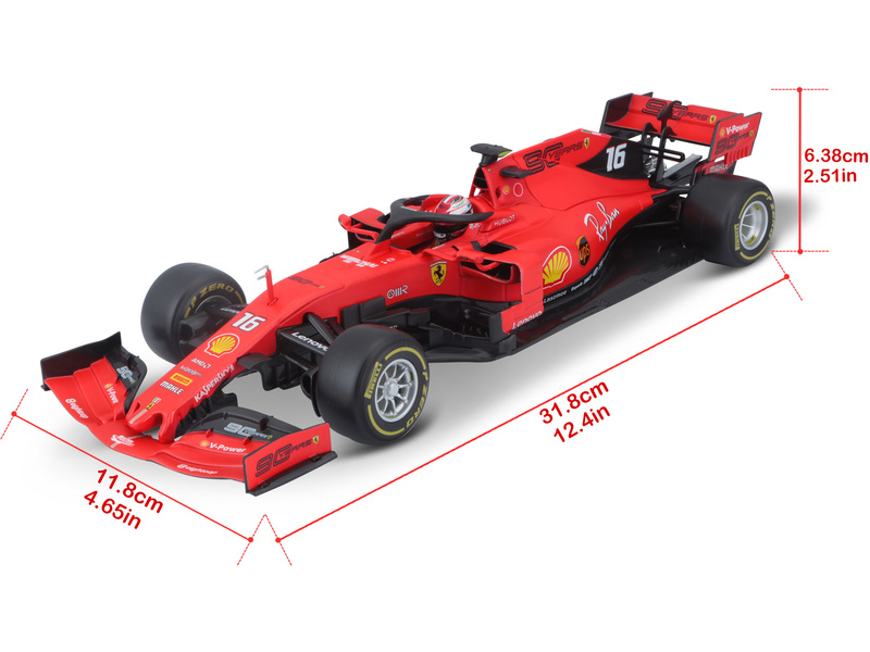 Bburago Ferrari SF90 1:18 #16 Leclerc