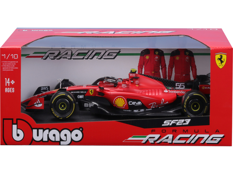 Bburago Ferrari SF-23 1:18 #Sainz