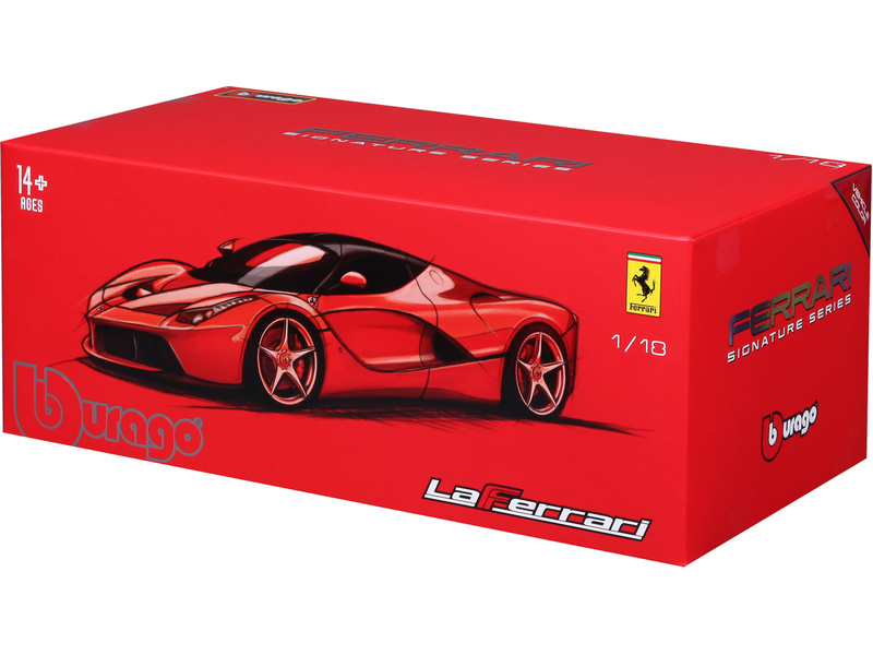 Bburago Signature Ferrari LaFerrari 1:18 červená