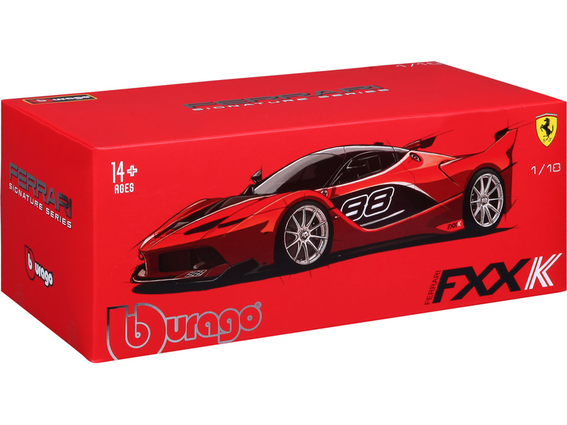 Bburago Signature Ferrari FXX K 1:18 červená