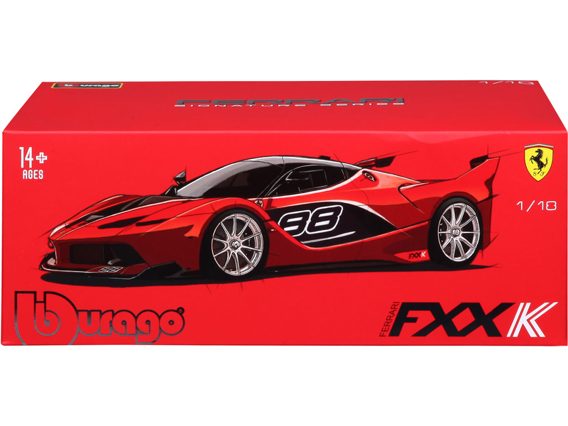 Bburago Signature Ferrari FXX K 1:18 červená