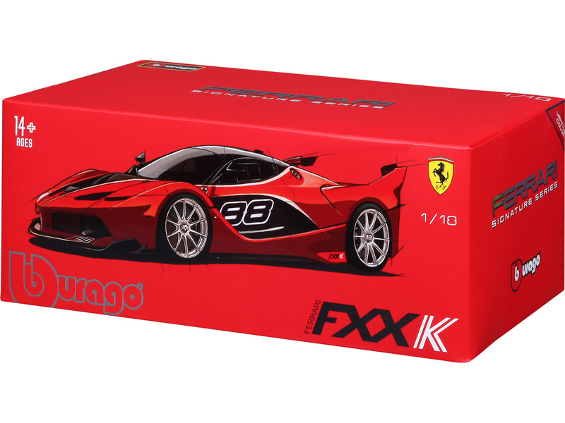 Bburago Signature Ferrari FXX K 1:18 červená