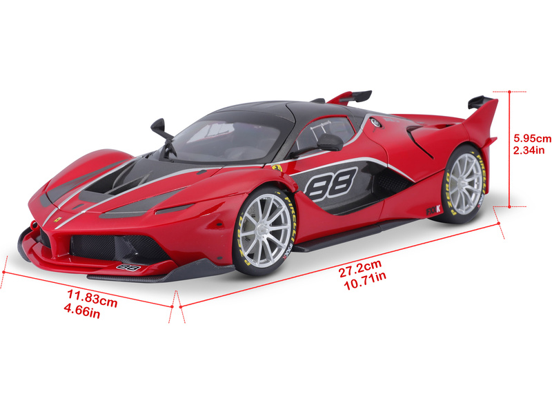 Bburago Signature Ferrari FXX K 1:18 červená