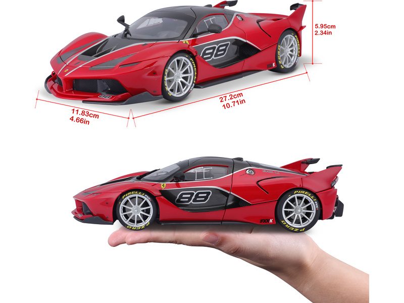Bburago Signature Ferrari FXX K 1:18 červená