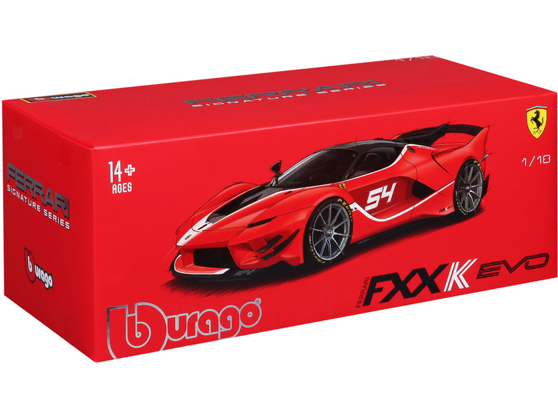 Bburago Signature Ferrari FXX-K EVO 1:18 červená