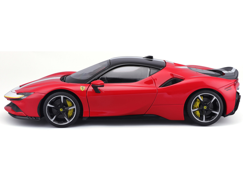 Bburago Signature Ferrari SF90 Stradale Assetto Fiorano 1:18 červená
