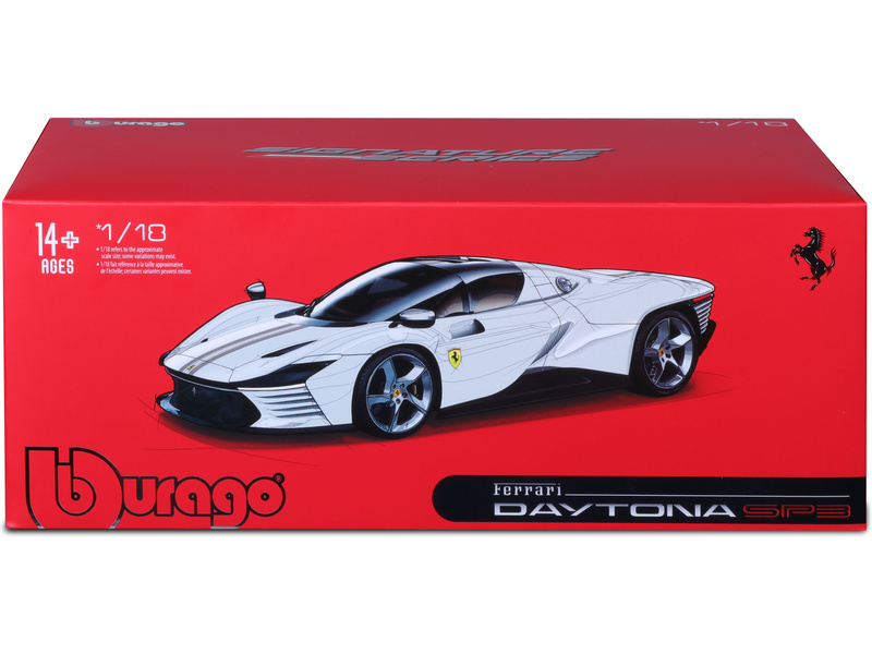 Bburago Signature Ferrari Series Daytona SP3 1:18 bílá
