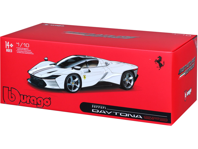 Bburago Signature Ferrari Daytona SP3 1:18 červená