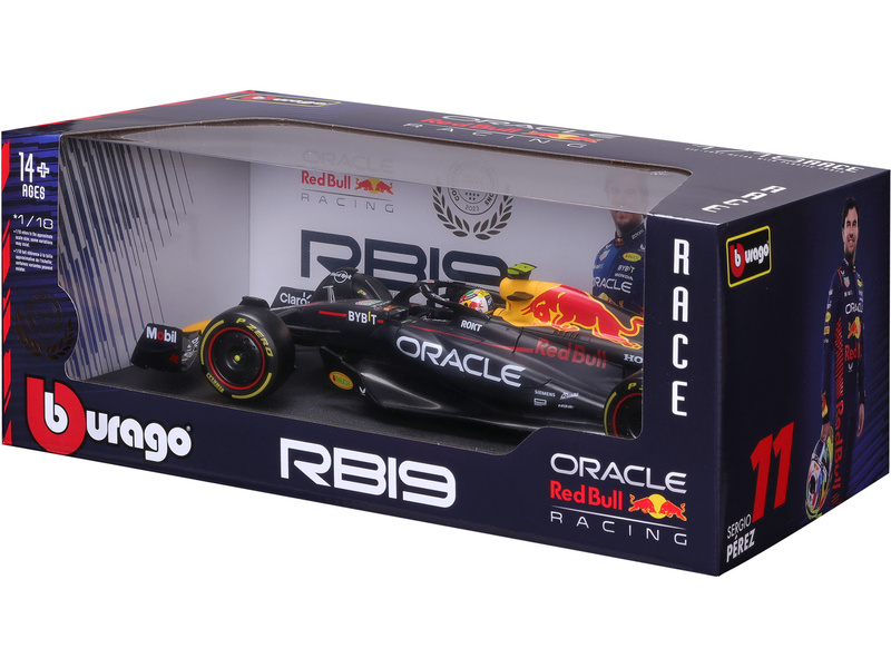 Bburago Oracle Red Bull Racing RB19 1:18 #11 Pérez